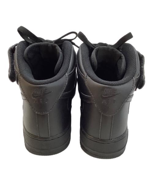 NIKE（ナイキ）NIKE (ナイキ) ハイカットスニーカー　/　Air Force 1 Mid '07 ブラック サイズ:27㎝の古着・服飾アイテム
