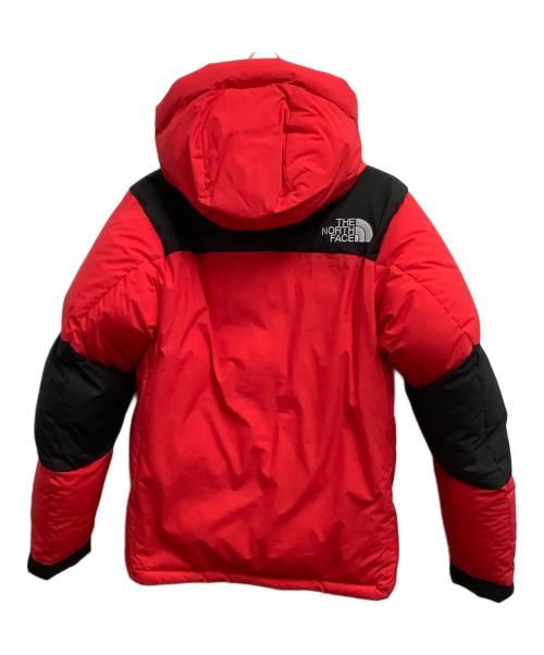 THE NORTH FACE（ザ ノース フェイス）THE NORTH FACE (ザ ノース フェイス) ダウンジャケット レッド×ブラック サイズ:Mの古着・服飾アイテム