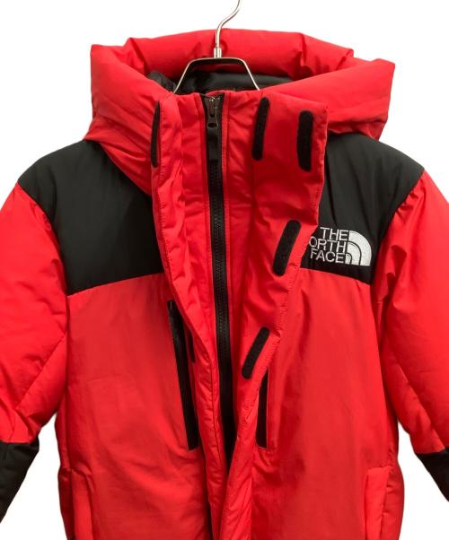 THE NORTH FACE（ザ ノース フェイス）THE NORTH FACE (ザ ノース フェイス) ダウンジャケット レッド×ブラック サイズ:Mの古着・服飾アイテム
