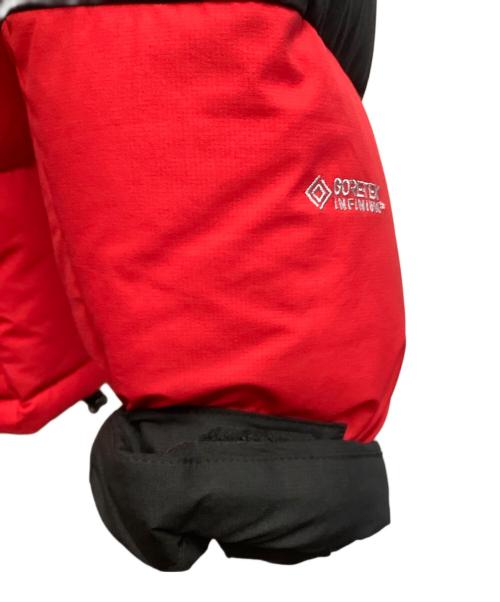 THE NORTH FACE（ザ ノース フェイス）THE NORTH FACE (ザ ノース フェイス) ダウンジャケット レッド×ブラック サイズ:Mの古着・服飾アイテム