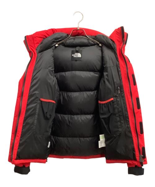 THE NORTH FACE（ザ ノース フェイス）THE NORTH FACE (ザ ノース フェイス) ダウンジャケット レッド×ブラック サイズ:Mの古着・服飾アイテム