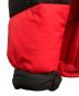 中古・古着 THE NORTH FACE (ザ ノース フェイス) ダウンジャケット レッド×ブラック サイズ:M：20000円