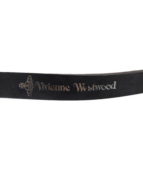 Vivienne Westwood（ヴィヴィアンウエストウッド）Vivienne Westwood (ヴィヴィアンウエストウッド) レザーベルト ブラウンの古着・服飾アイテム