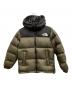 THE NORTH FACE（ザ ノース フェイス）の古着「ダウンジャケット」｜ブラック×カーキ