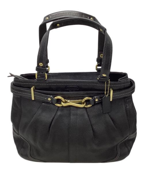 COACH（コーチ）COACH (コーチ) ハンドバッグ ブラックの古着・服飾アイテム