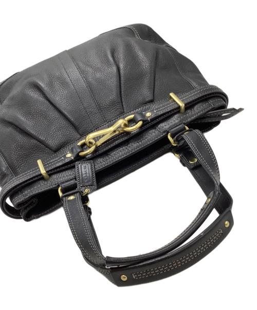 COACH（コーチ）COACH (コーチ) ハンドバッグ ブラックの古着・服飾アイテム
