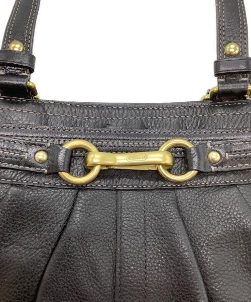 COACH（コーチ）COACH (コーチ) ハンドバッグ ブラックの古着・服飾アイテム