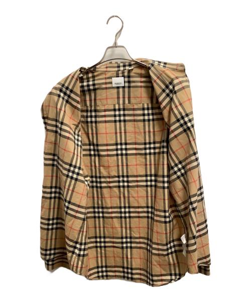 BURBERRY（バーバリー）BURBERRY (バーバリー) 長袖シャツ ブラウン サイズ:XLの古着・服飾アイテム