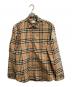 BURBERRY（バーバリー）の古着「長袖シャツ」｜ブラウン
