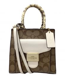 COACH（コーチ）の古着「2WAYショルダーバッグ」｜ブラウン