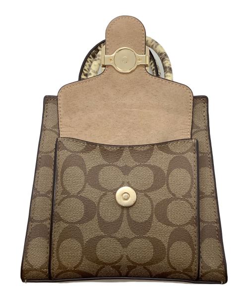 COACH（コーチ）COACH (コーチ) 2WAYショルダーバッグ ブラウンの古着・服飾アイテム