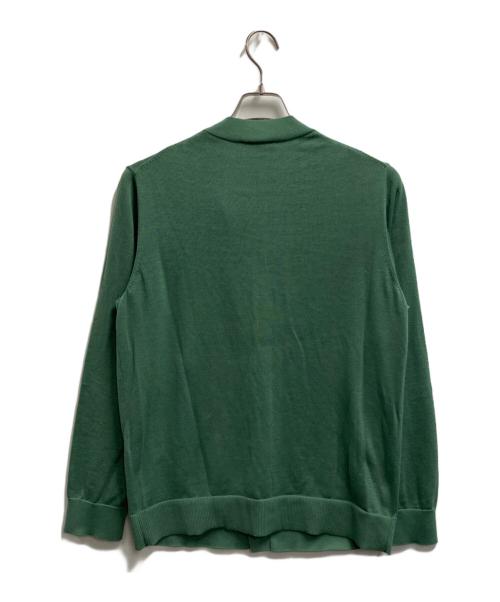 LACOSTE（ラコステ）LACOSTE (ラコステ) 薄手カーディガン グリーン サイズ:Lの古着・服飾アイテム