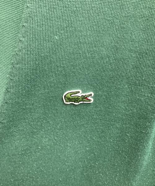 LACOSTE（ラコステ）LACOSTE (ラコステ) 薄手カーディガン グリーン サイズ:Lの古着・服飾アイテム