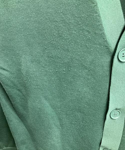 LACOSTE（ラコステ）LACOSTE (ラコステ) 薄手カーディガン グリーン サイズ:Lの古着・服飾アイテム