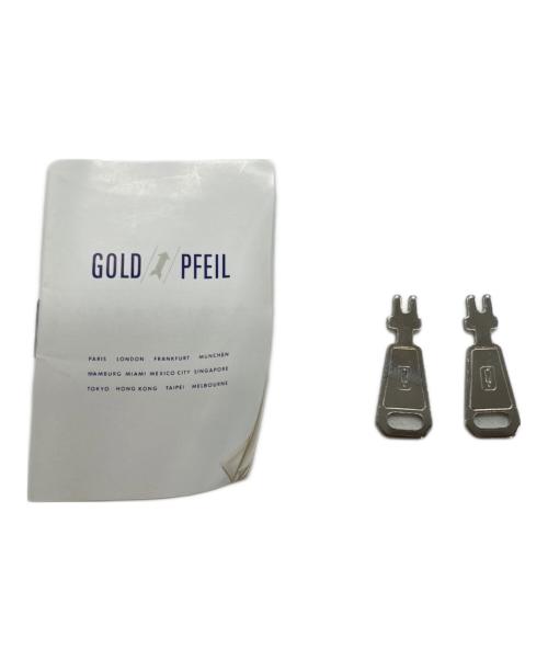 Gold Pfeil（ゴールドファイル）Gold Pfeil (ゴールドファイル) レザーボストンバッグ ブラウンの古着・服飾アイテム