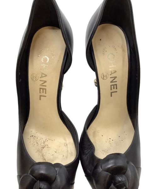 CHANEL（シャネル）CHANEL (シャネル) ヒールパンプス ブラック サイズ:36Cの古着・服飾アイテム