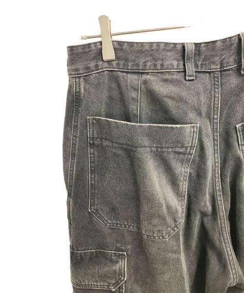 DIESEL（ディーゼル）DIESEL (ディーゼル) デニムカーゴパンツ ブラック サイズ:W28の古着・服飾アイテム