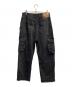 DIESEL (ディーゼル) デニムカーゴパンツ ブラック サイズ:W28：10000円