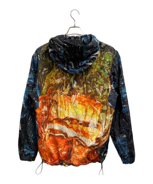 DIESEL（ディーゼル）DIESEL (ディーゼル) ナイロンジャケット ネイビー×オレンジ サイズ:SIZE 46の古着・服飾アイテム