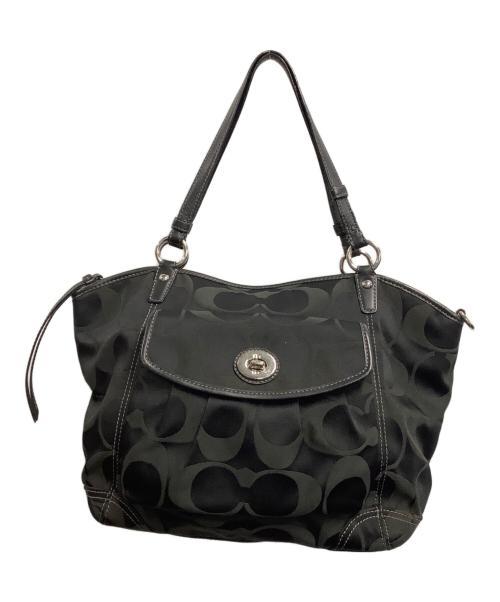 COACH（コーチ）COACH (コーチ) トートバッグ ブラックの古着・服飾アイテム
