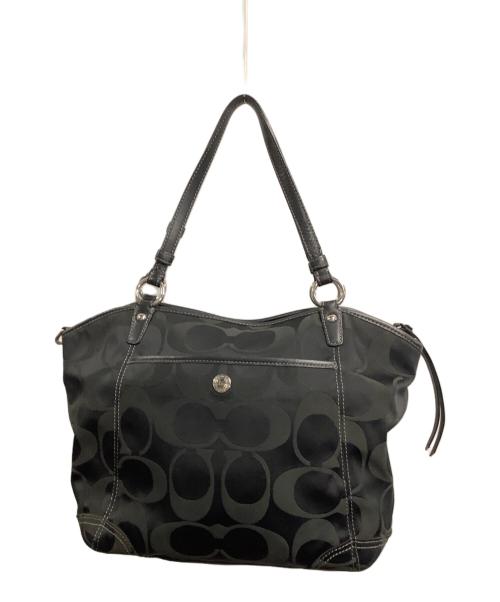 COACH（コーチ）COACH (コーチ) トートバッグ ブラックの古着・服飾アイテム