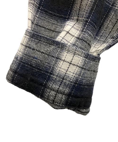 Schott（ショット）Schott (ショット) ネルシャツ ブラック サイズ:Lの古着・服飾アイテム