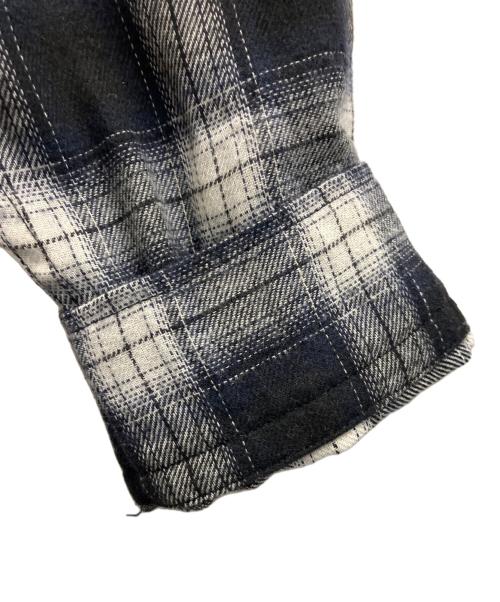 Schott（ショット）Schott (ショット) ネルシャツ ブラック サイズ:Lの古着・服飾アイテム