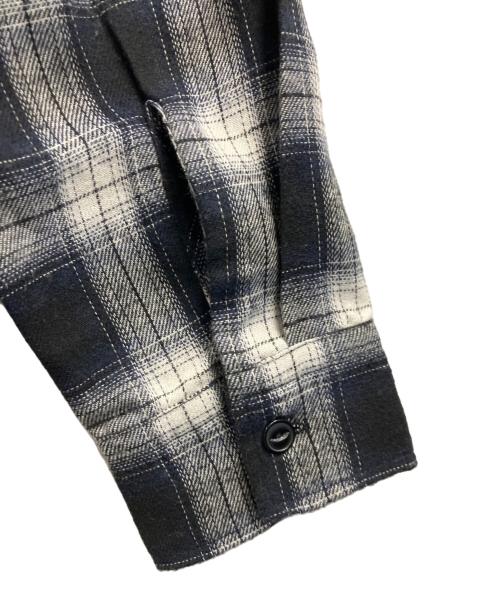 Schott（ショット）Schott (ショット) ネルシャツ ブラック サイズ:Lの古着・服飾アイテム