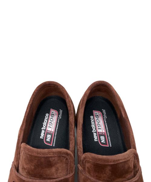 NEW BALANCE（ニューバランス）NEW BALANCE (ニューバランス) スニーカー ブラウン×ブラック サイズ:26.5㎝の古着・服飾アイテム