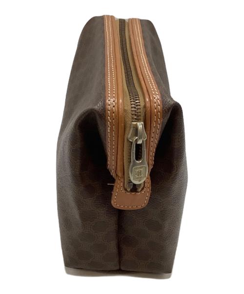 CELINE（セリーヌ）CELINE (セリーヌ) コスメポーチ ブラウンの古着・服飾アイテム