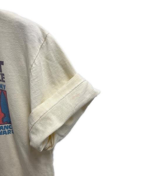 Hanes（ヘインズ）Hanes (ヘインズ) 半袖カットソー アイボリー サイズ:Mの古着・服飾アイテム