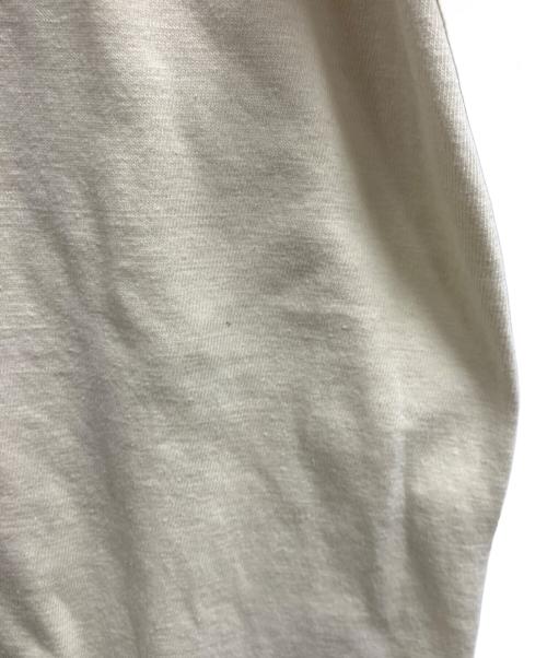 Hanes（ヘインズ）Hanes (ヘインズ) 半袖カットソー アイボリー サイズ:Mの古着・服飾アイテム