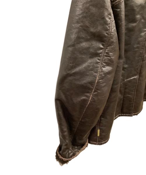 ARMANI JEANS（アルマーニジーンズ）ARMANI JEANS (アルマーニジーンズ) ジャケット ブラウン サイズ:38の古着・服飾アイテム