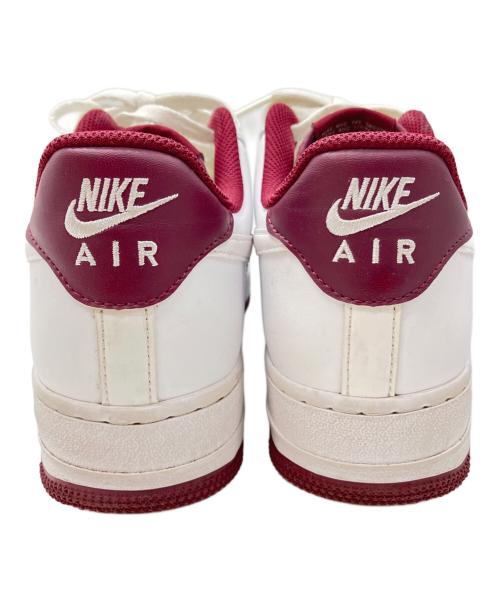 NIKE（ナイキ）NIKE (ナイキ) スニーカー ホワイト×ワインレッド サイズ:27㎝の古着・服飾アイテム