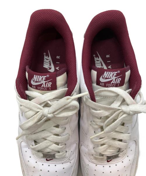 NIKE（ナイキ）NIKE (ナイキ) スニーカー ホワイト×ワインレッド サイズ:27㎝の古着・服飾アイテム