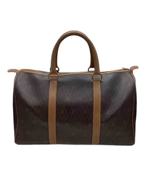 Christian Dior（クリスチャン ディオール）Christian Dior (クリスチャン ディオール) 2wayボストンバッグ ブラウン×ブラックの古着・服飾アイテム