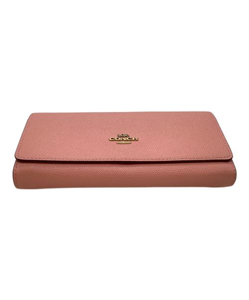 COACH（コーチ）COACH (コーチ) 長財布 ピンクの古着・服飾アイテム