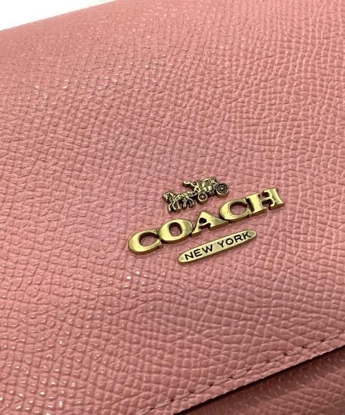 COACH（コーチ）COACH (コーチ) 長財布 ピンクの古着・服飾アイテム