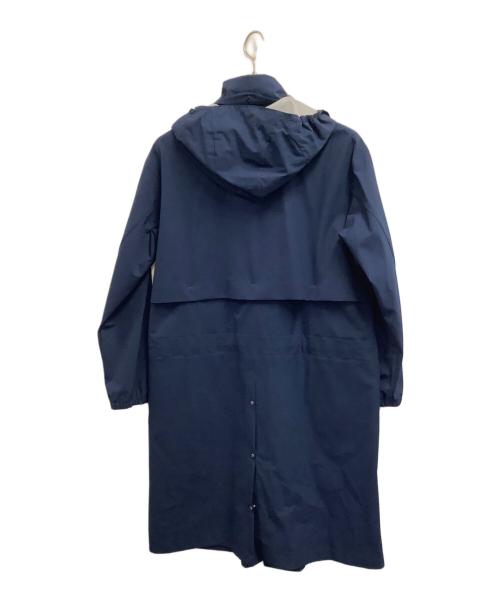 DESCENTE（デサント）DESCENTE (デサント) スタンドカラーコート ブルー サイズ:Mの古着・服飾アイテム