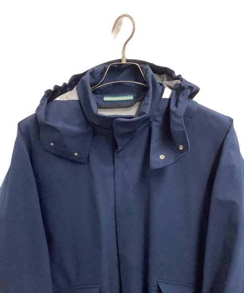 DESCENTE（デサント）DESCENTE (デサント) スタンドカラーコート ブルー サイズ:Mの古着・服飾アイテム