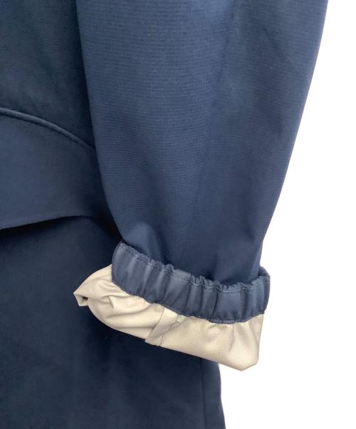 DESCENTE（デサント）DESCENTE (デサント) スタンドカラーコート ブルー サイズ:Mの古着・服飾アイテム