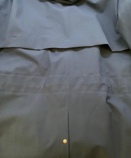 DESCENTE（デサント）DESCENTE (デサント) スタンドカラーコート ブルー サイズ:Mの古着・服飾アイテム