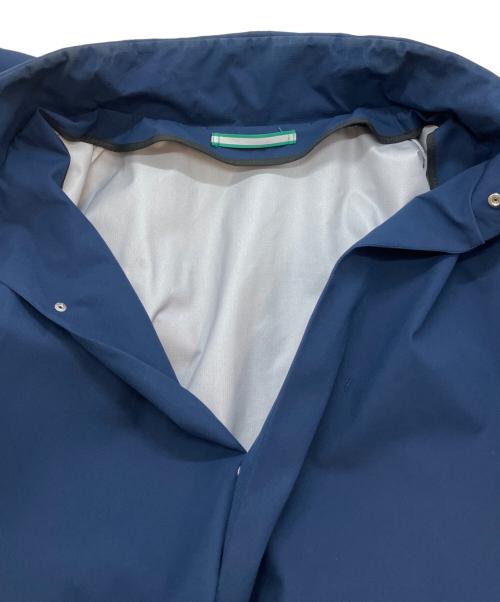 DESCENTE（デサント）DESCENTE (デサント) スタンドカラーコート ブルー サイズ:Mの古着・服飾アイテム