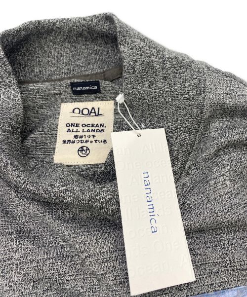 nanamica（ナナミカ）nanamica (ナナミカ) カットソー グレー サイズ:M 未使用品の古着・服飾アイテム