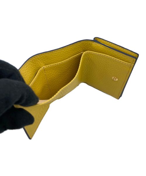 COCOCELUX GOLD（ココセリュックスゴールド）COCOCELUX GOLD (ココセリュックスゴールド) 長財布 ブルー×イエローの古着・服飾アイテム