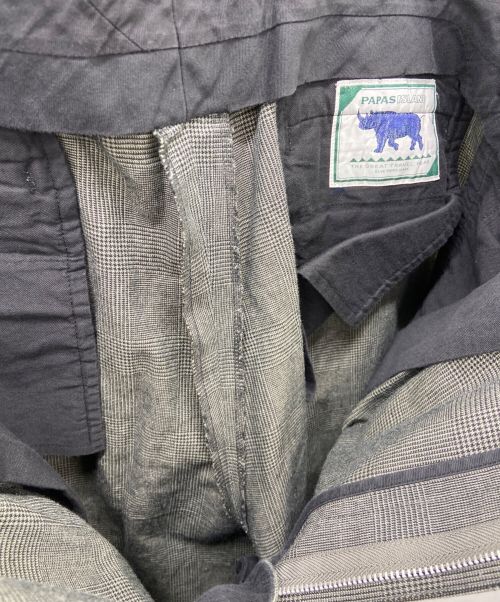 PAPAS（パパス）PAPAS (パパス) セットアップ グレー サイズ:下記参照の古着・服飾アイテム