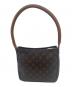 LOUIS VUITTON (ルイ ヴィトン) ルーピングMM ブラウン：32000円