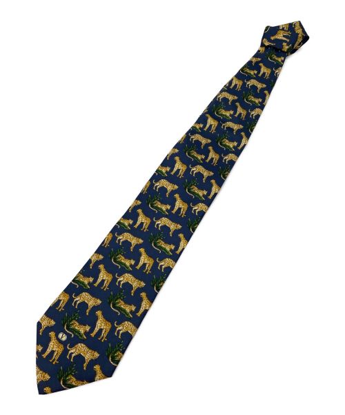 VALENTINO（ヴァレンティノ）VALENTINO (ヴァレンティノ) 総柄ネクタイ ネイビー サイズ:- 未使用品の古着・服飾アイテム