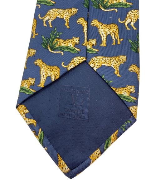 VALENTINO（ヴァレンティノ）VALENTINO (ヴァレンティノ) 総柄ネクタイ ネイビー サイズ:- 未使用品の古着・服飾アイテム