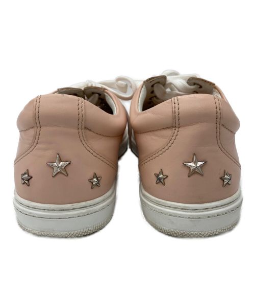 JIMMY CHOO（ジミーチュウ）JIMMY CHOO (ジミーチュウ) スニーカー ピンク サイズ:41の古着・服飾アイテム